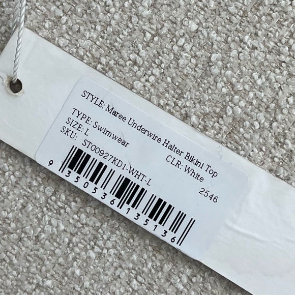 NWT MESHKI | Maree Underwire Halter Top (L) & Maleah High Waisted Bottom (M) Set - Picture 7 of 14